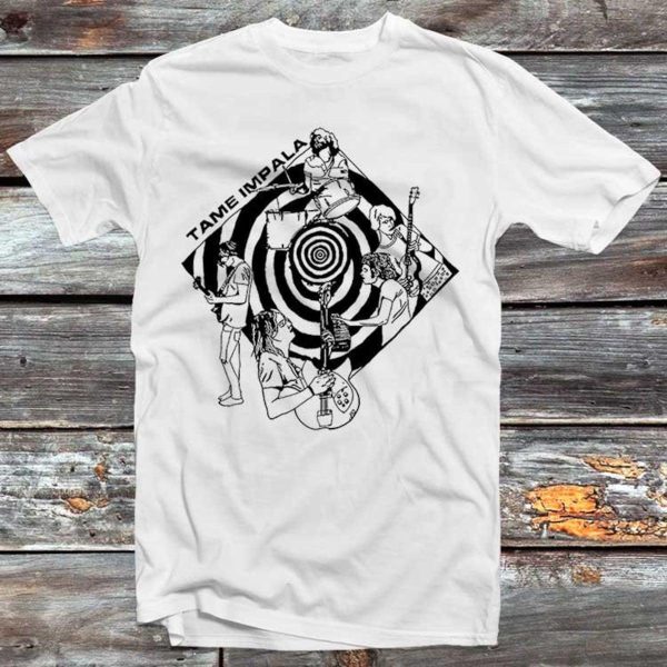 Psychedelic Rock Band Tame Impala Vintage Unisex T-shirt – Apparel, Mug, Home Decor – Perfect Gift For Everyone
