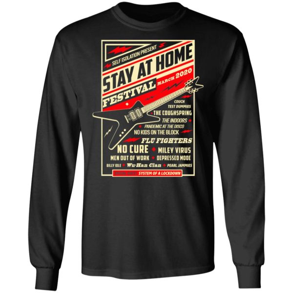 Quarantine Social Distancing Stay Home Festival 2020 T-Shirts