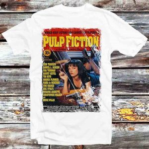 Quentin Tarantino Film Pulp Fiction Movie Poster T-shirt Gift For Fans – Apparel, Mug, Home Decor – Perfect Gift For Everyone
