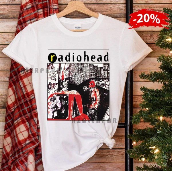 Radiohead Kid A Artwork Graphic T-shirt – Apparel, Mug, Home Decor – Perfect Gift For Everyone