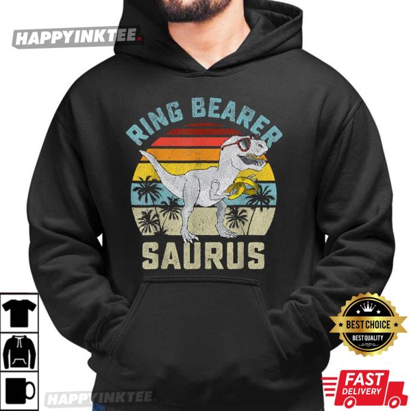 Ring Bearer Saurus Dinosaur Wedding T Rex Ring Security Boys Gift For Son T-Shirt – Apparel, Mug, Home Decor – Perfect Gift For Everyone