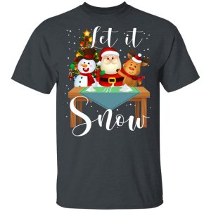 Santa Claus Reindeer Snowman Cocaine Let It Snow T-Shirts Santa Claus Reindeer Snowman Cocaine Let It Snow T-Shirts