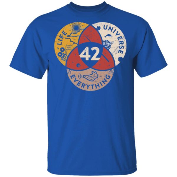 Science 42 Angel Number Life Universe Everything Number 42 T-Shirts, Hoodies, Sweater