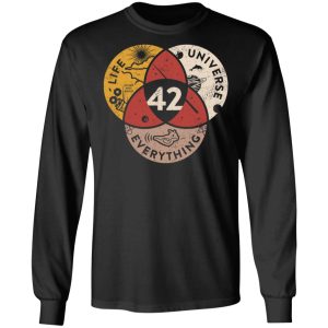 Science 42 Angel Number Life Universe Everything Number 42 T Shirts Hoodies Sweater 5