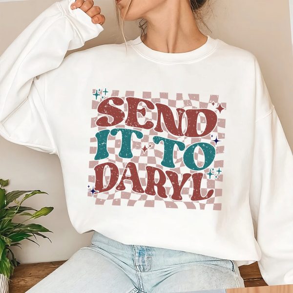 Send It To Daryl, Send It To Darrell Trending Unisex T-shirt Sweatshirt – Apparel, Mug, Home Decor – Perfect Gift For Everyone