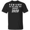Seniors 2020 The One Where They Graduate Class Of 2020 T-Shirts, Hoodies, Sweatshirt