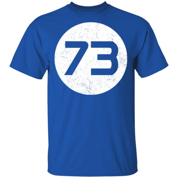 Sheldon Cooper’s 73 T-Shirts