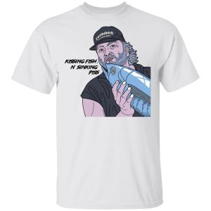 Shimano Kissing Fish N Sinking Piss T Shirts 8