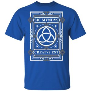 Sic Mvndvs Creatvs Est Sic Mundus Creatus Sci Fi T Shirts 12