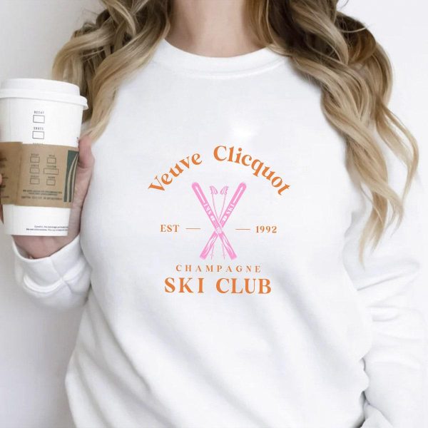 Ski Club Vueve Clicquot Sweatshirt – Apparel, Mug, Home Decor – Perfect Gift For Everyone