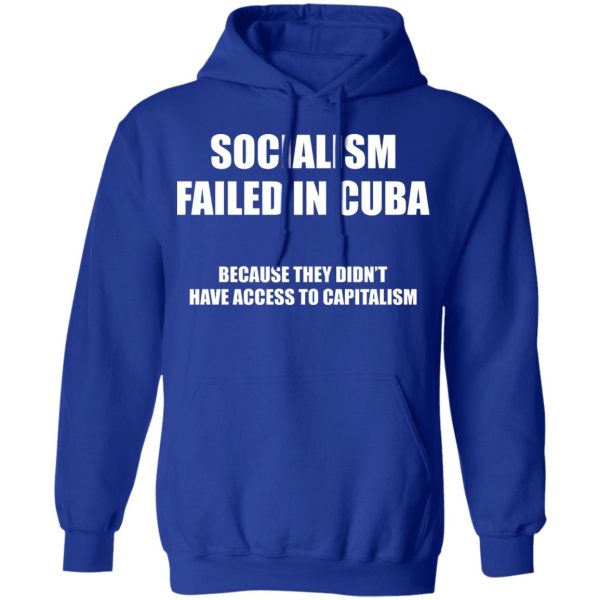 Socialism Failed in Cuba Because They Don’t Have Access To Capitalism T-Shirts, Hoodies, Sweater