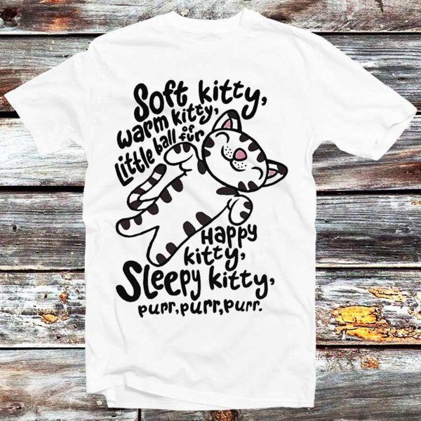 Soft Kitty Warm Kitty Cute Funny Cat T-shirt Gift For Family Friends – Apparel, Mug, Home Decor – Perfect Gift For Everyone