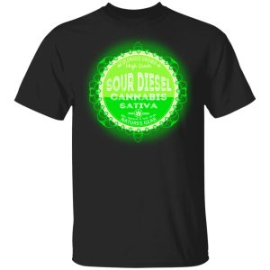 Sour Diesel Cannabis Sativa T-Shirts Sour Diesel Cannabis Sativa T-Shirts