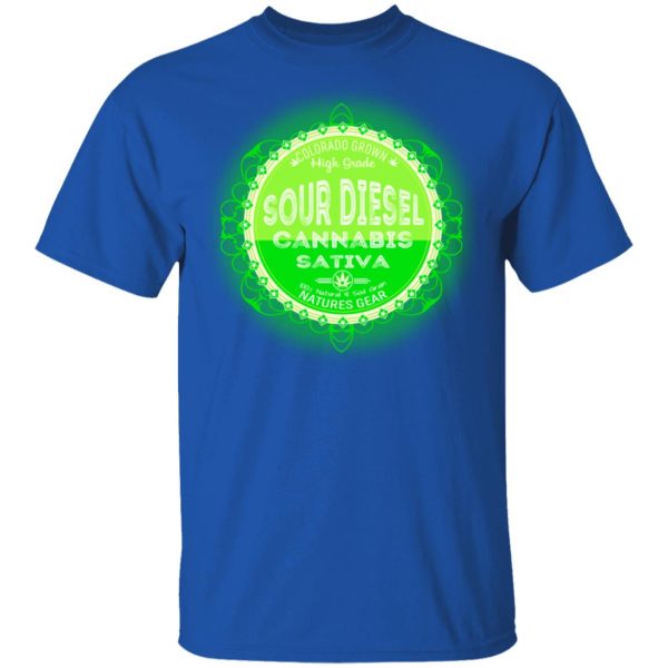 Sour Diesel Cannabis Sativa T-Shirts