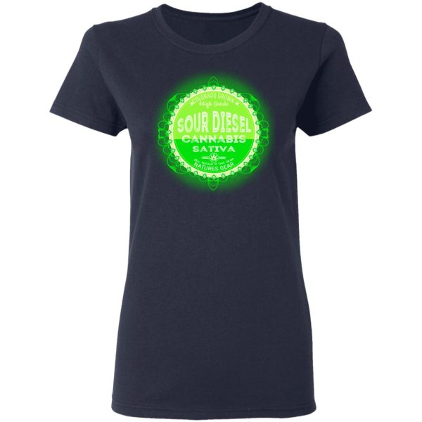 Sour Diesel Cannabis Sativa T-Shirts