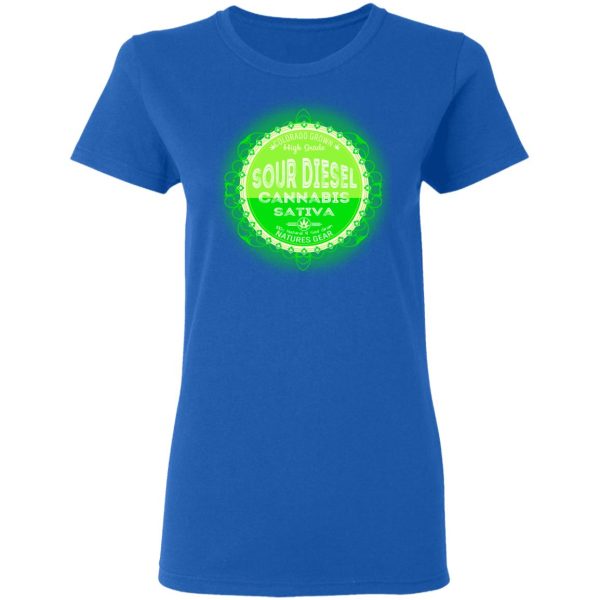 Sour Diesel Cannabis Sativa T-Shirts