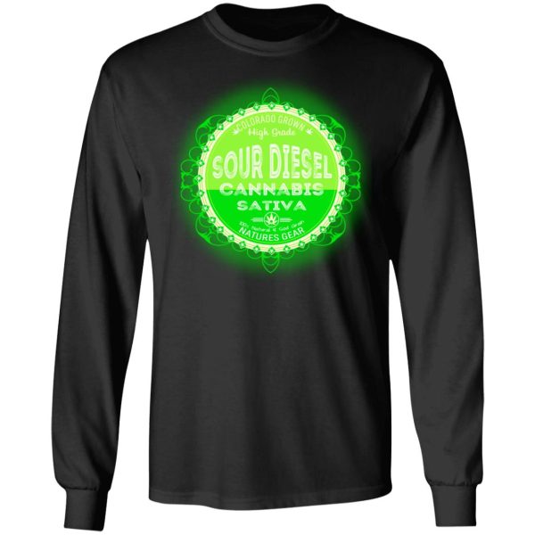 Sour Diesel Cannabis Sativa T-Shirts