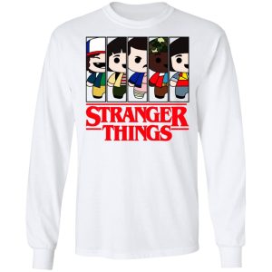 Stranger Things Cartoon Pattern Shirt 5 Stranger Things Cartoon Pattern Shirt 3