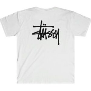 Stussy Logo Shirt Streetwear Style White T-shirt Fan Gifts – Apparel, Mug, Home Decor – Perfect Gift For Everyone