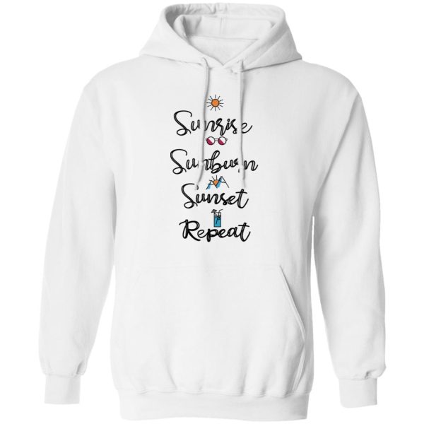 Sunrise Sunburn Sunset Repeat T-Shirts, Hoodies, Sweater