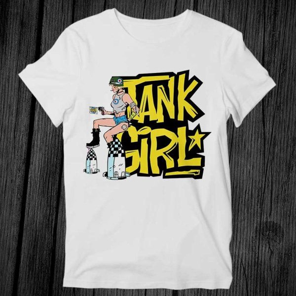 Tank Girl Bang Bang Movie Poster T Shirt – Apparel, Mug, Home Decor – Perfect Gift For Everyone