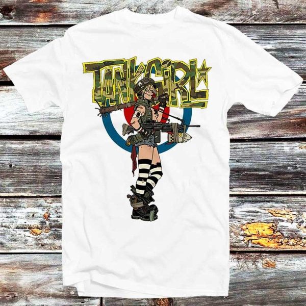 Tank Girl Comic Unisex T-shirt Gift For Sci-fi Movie Fans – Apparel, Mug, Home Decor – Perfect Gift For Everyone