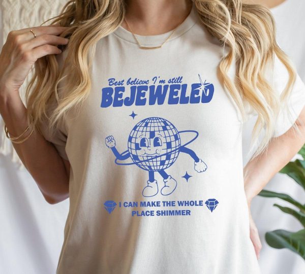 Taylow Swift Bejeweled Disco Ball T-shirt Gifts For Swifties – Apparel, Mug, Home Decor – Perfect Gift For Everyone