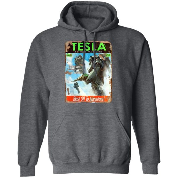 Tesla Science Magazine Blast Off To Adventure T-Shirts