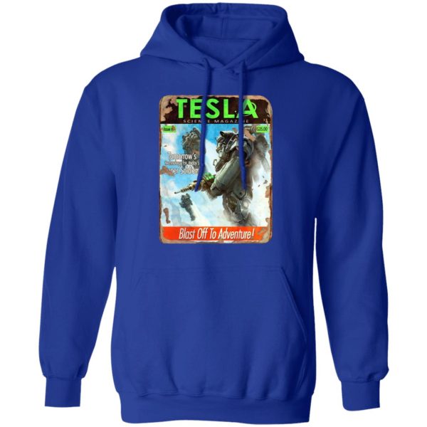 Tesla Science Magazine Blast Off To Adventure T-Shirts