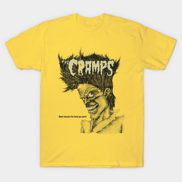The Cramps Yellow T Shirt Best Tee For Fan – Apparel, Mug, Home Decor – Perfect Gift For Everyone