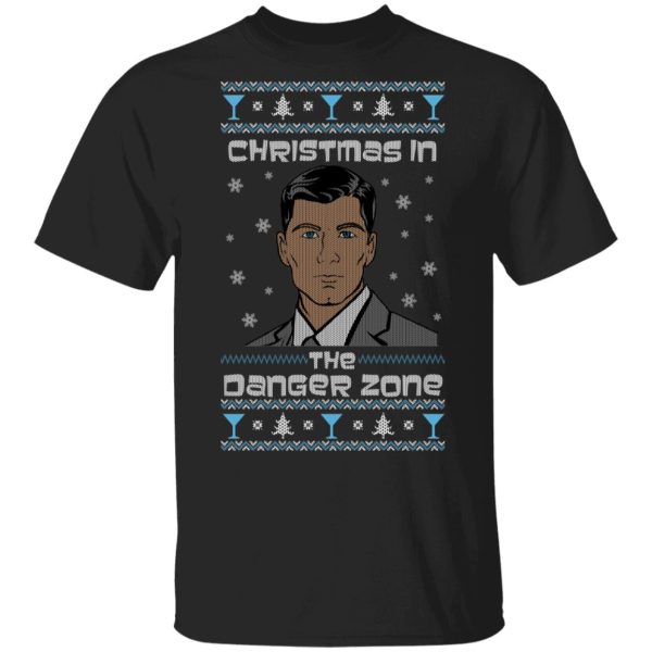 The Danger Zone Christmas In The Danger Zone T-Shirts, Hoodies, Sweater