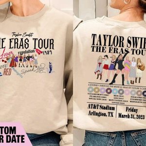 The Eras Tour Taylor Swift Concert T-shirt For Swifties – Apparel, Mug, Home Decor – Perfect Gift For Everyone