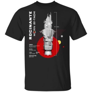 The Expanse Rocinante Ship Shirt The Expanse Rocinante Ship Shirt