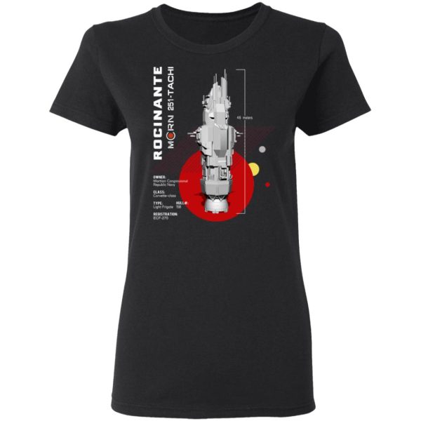 The Expanse Rocinante Ship Shirt