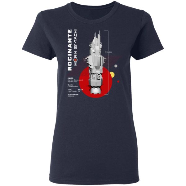 The Expanse Rocinante Ship Shirt