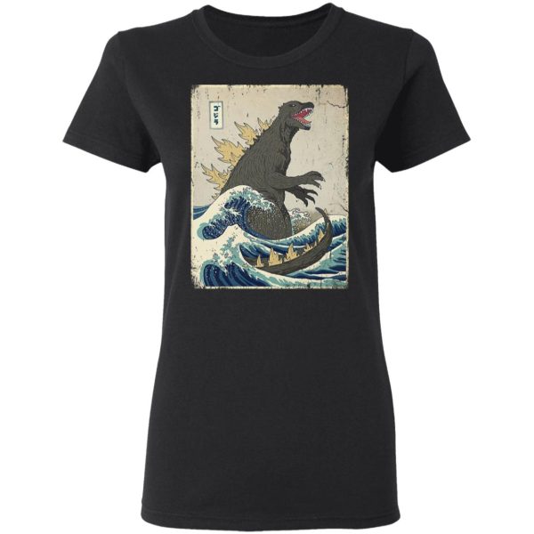 The Great Godzilla Off Kanagawa T-Shirts