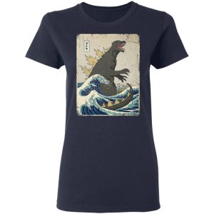 The Great Godzilla Off Kanagawa T-Shirts 6 The Great Godzilla Off Kanagawa T Shirts 3