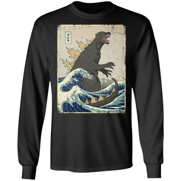 The Great Godzilla Off Kanagawa T-Shirts