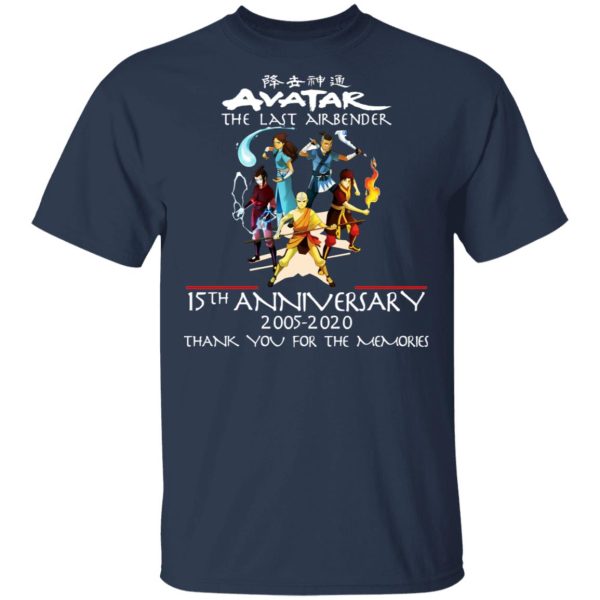 The Last Airbender Avatar 15th Anniversary 2005 2020 T-Shirts