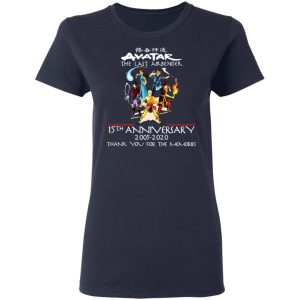 The Last Airbender Avatar 15th Anniversary 2005 2020 T-Shirts 6 The Last Airbender Avatar 15th Anniversary 2005 2020 T Shirts 3