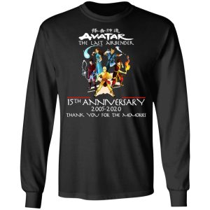 The Last Airbender Avatar 15th Anniversary 2005 2020 T-Shirts 8 The Last Airbender Avatar 15th Anniversary 2005 2020 T Shirts 5