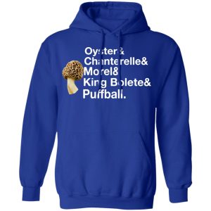 The Mushroom Forager Oyster & Chanterelle & Morel & King Bolete & Puffball T-Shirts 12 The Mushroom Forager Oyster amp Chanterelle amp Morel amp King Bolete amp Puffball T Shirts 9