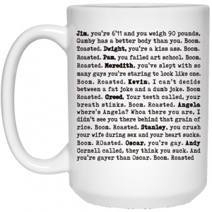 The Office Boom Roasted - Boom Roasted Legendary Michael'S Roasting Mug 6 The Office Boom Roasted Boom Roasted Legendary MichaelS Roasting Mug 7