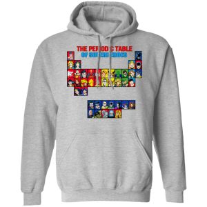 The Periodic Table Of Superheroes Shirt 7 The Periodic Table Of Superheroes Shirt 5
