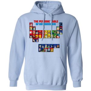The Periodic Table Of Superheroes Shirt 9 The Periodic Table Of Superheroes Shirt 7
