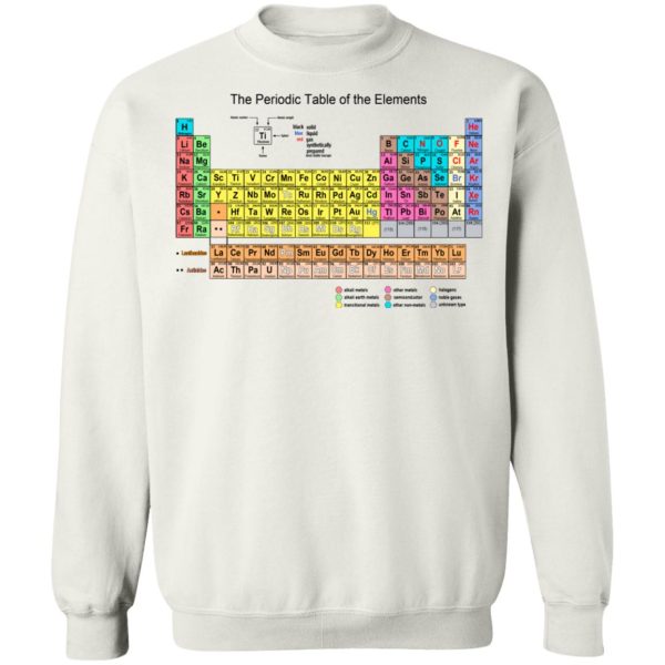 The Periodic Table Of The Elements T-Shirts, Hoodies, Sweater