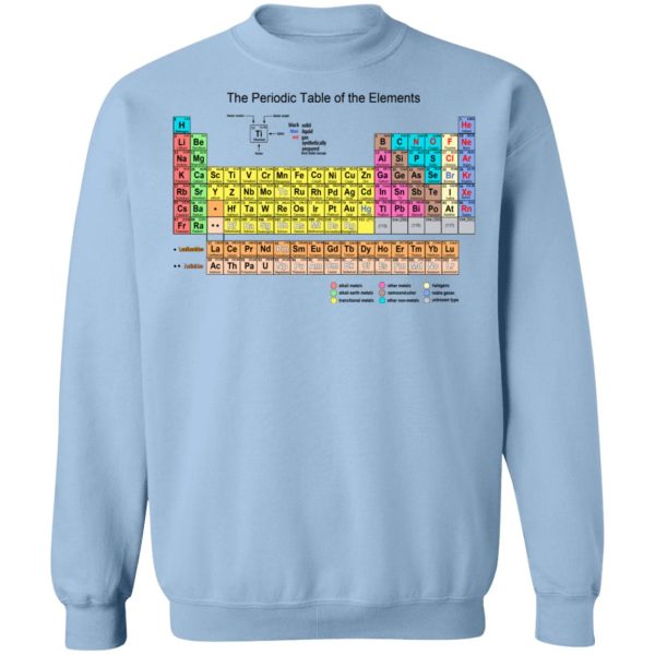 The Periodic Table Of The Elements T-Shirts, Hoodies, Sweater