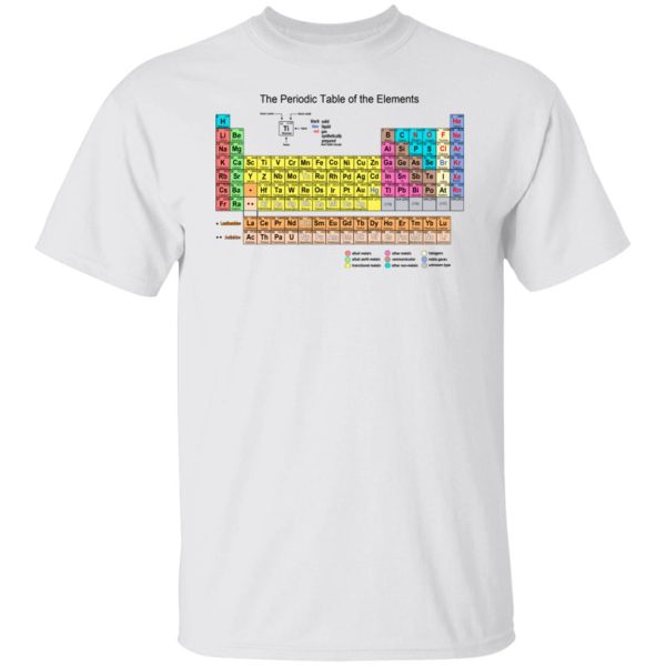 The Periodic Table Of The Elements T-Shirts, Hoodies, Sweater