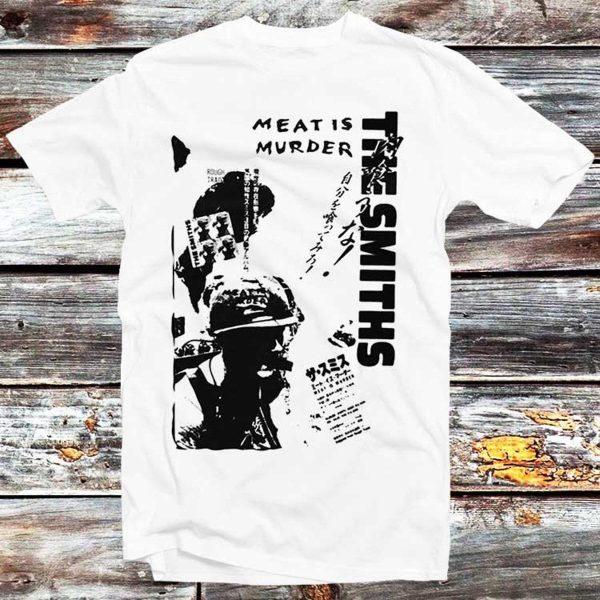 The Smiths Meat Is Murder Album Cover T-shirt Gift For Rock Fans – Apparel, Mug, Home Decor – Perfect Gift For Everyone