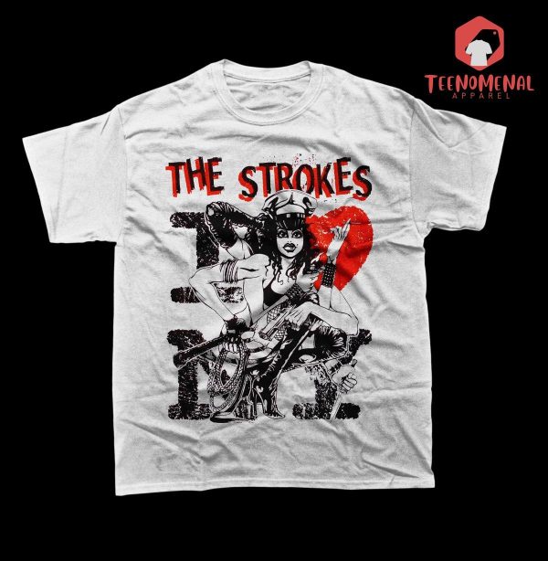 The Strokes Rock Band Unisex T-shirt The New Abnormal – Apparel, Mug, Home Decor – Perfect Gift For Everyone